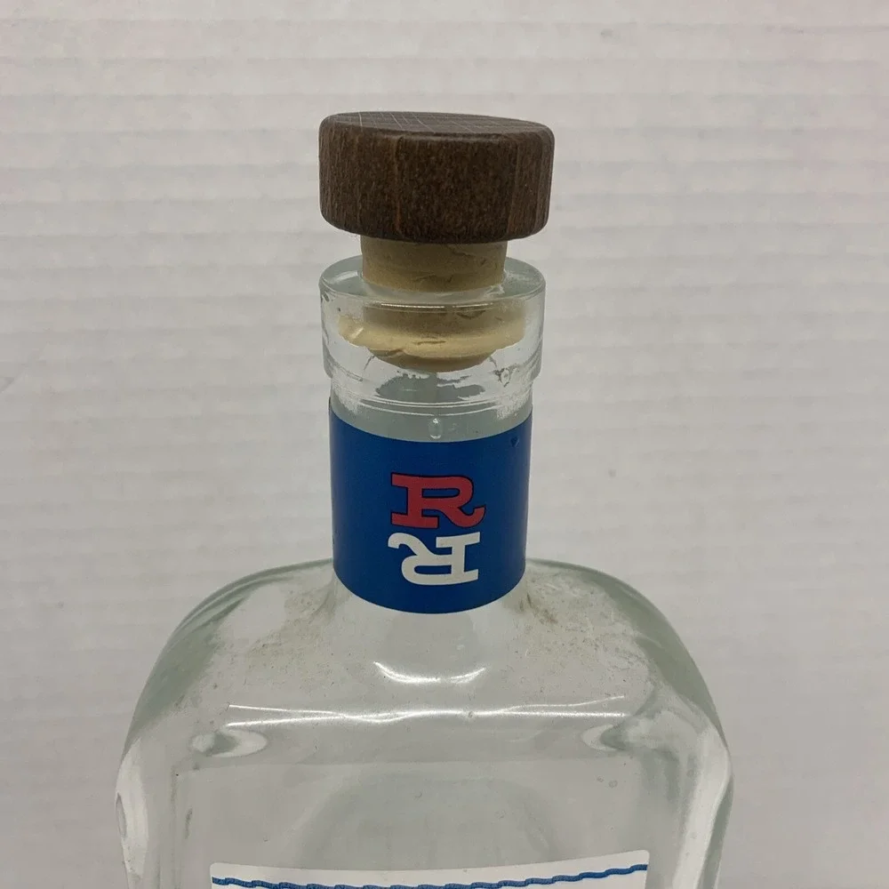 Redneck Riviera Whiskey Clear Bottle John Rich 750 ML EMPTY Signed!